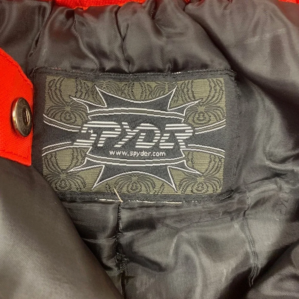 Spyder Mens Insulated Ski Pants 29x30 Red Winter Snowboard Snow Trousers Vintage